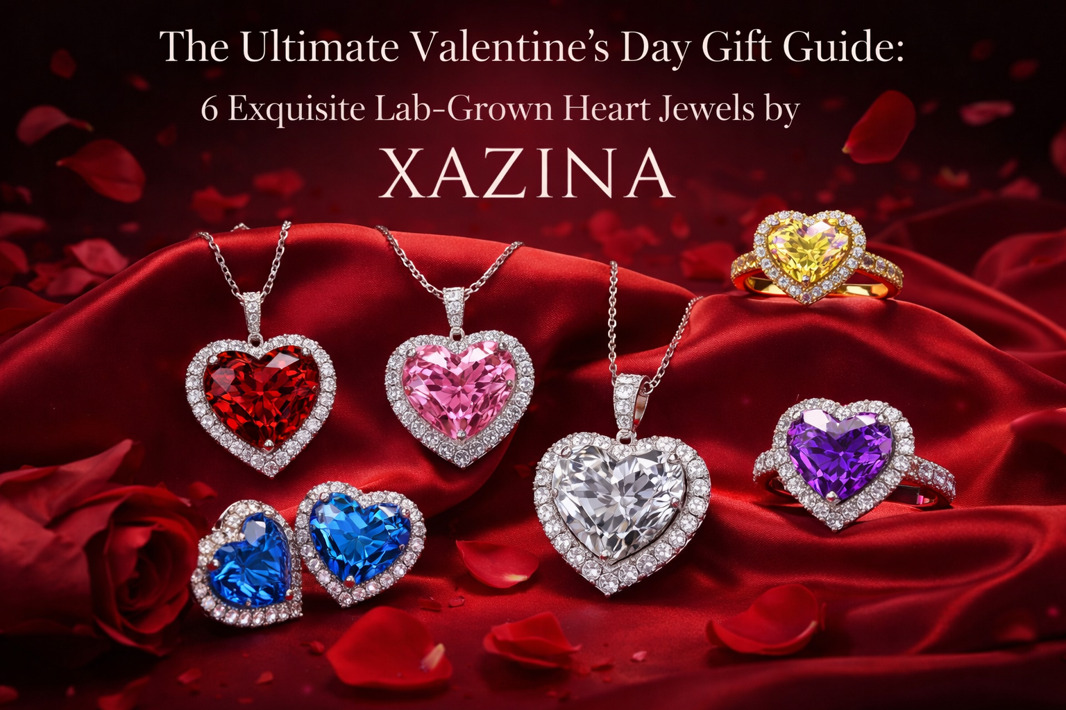 The Ultimate Valentine’s Day Gift Guide: 6 Exquisite Lab-Grown Heart Jewels by Xazina