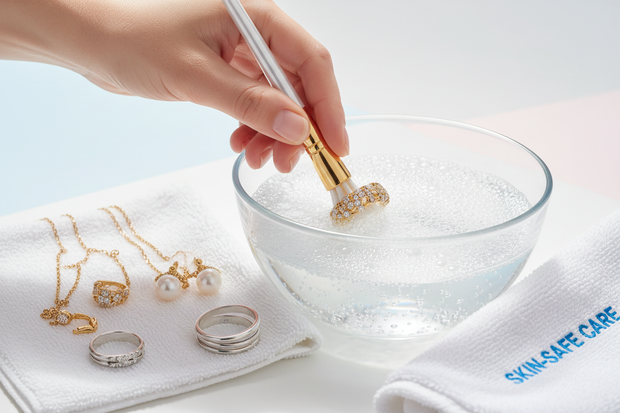 Cleaning Jewellery to Prevent Irritation: Keep Your Sparkle (and Skin) Happy