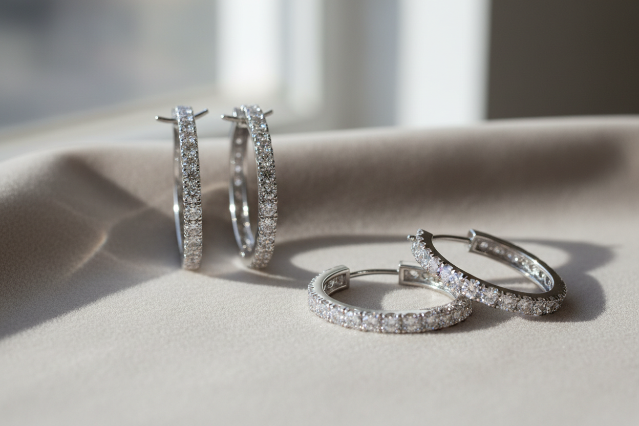 Everyday Lab Grown Diamond Hoops: Timeless Style for All Ages
