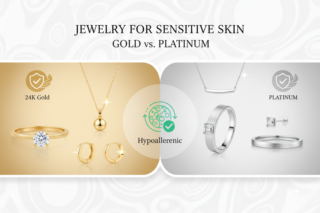 Gold vs Platinum for Reactions: Which Metal is Best for Sensitive Skin?