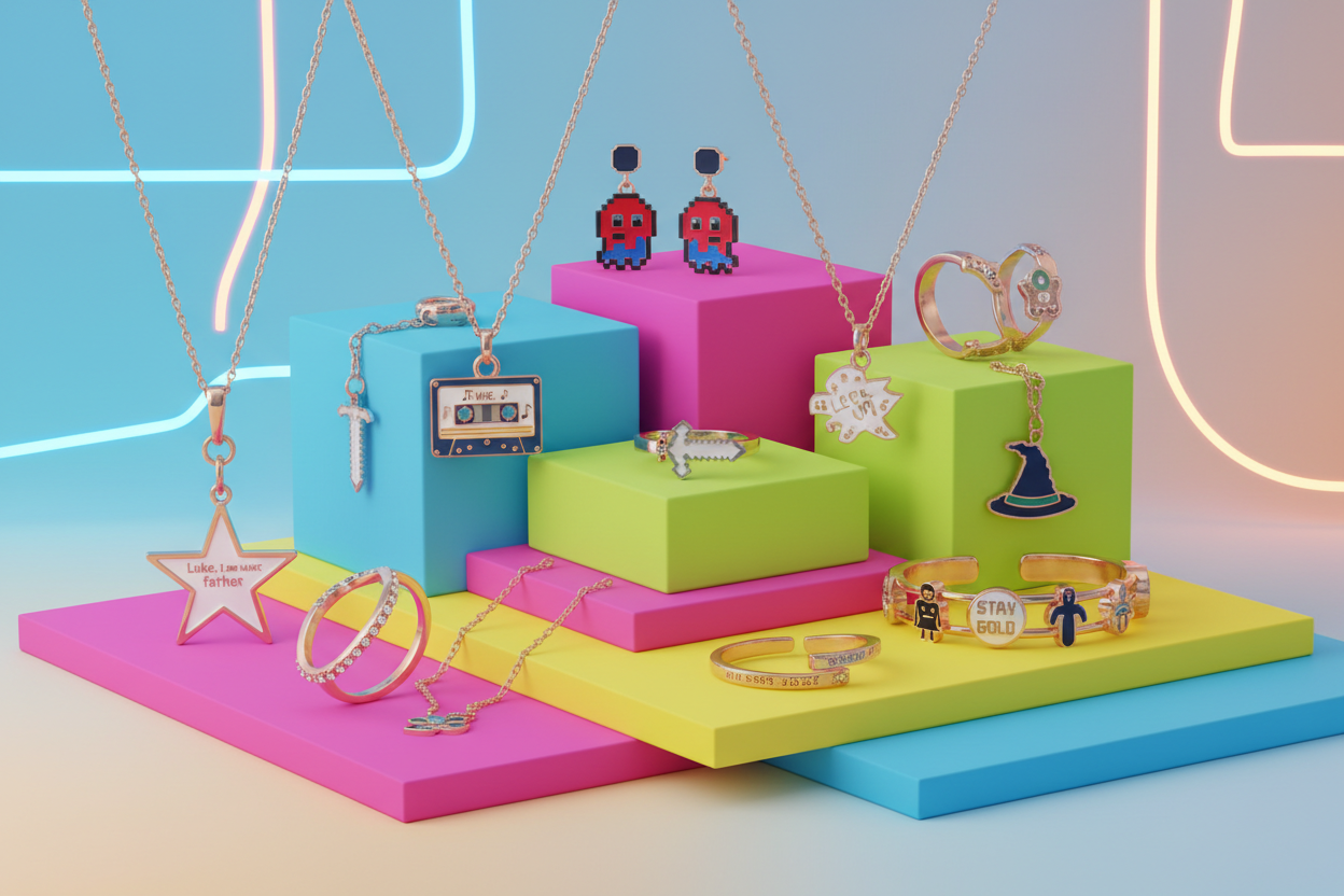 Pop culture-inspired pieces