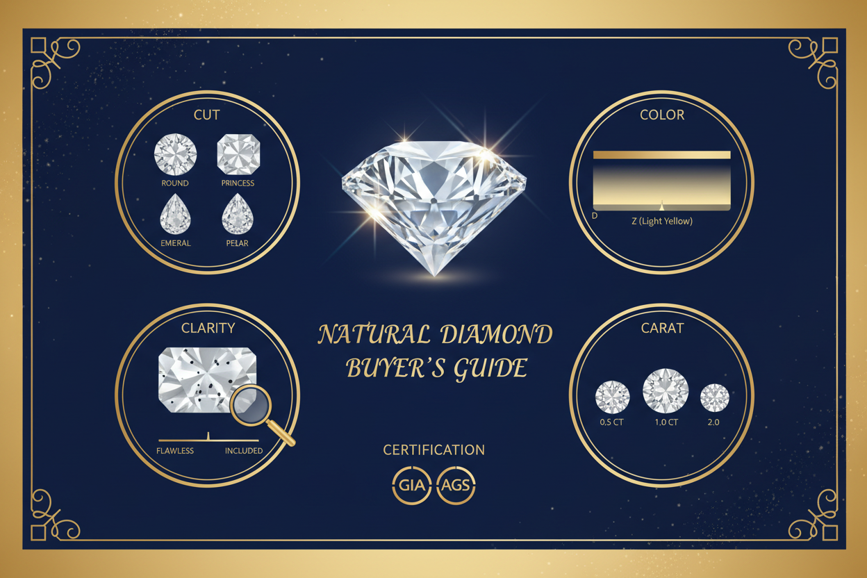 What to Look for When Buying a Natural Diamond