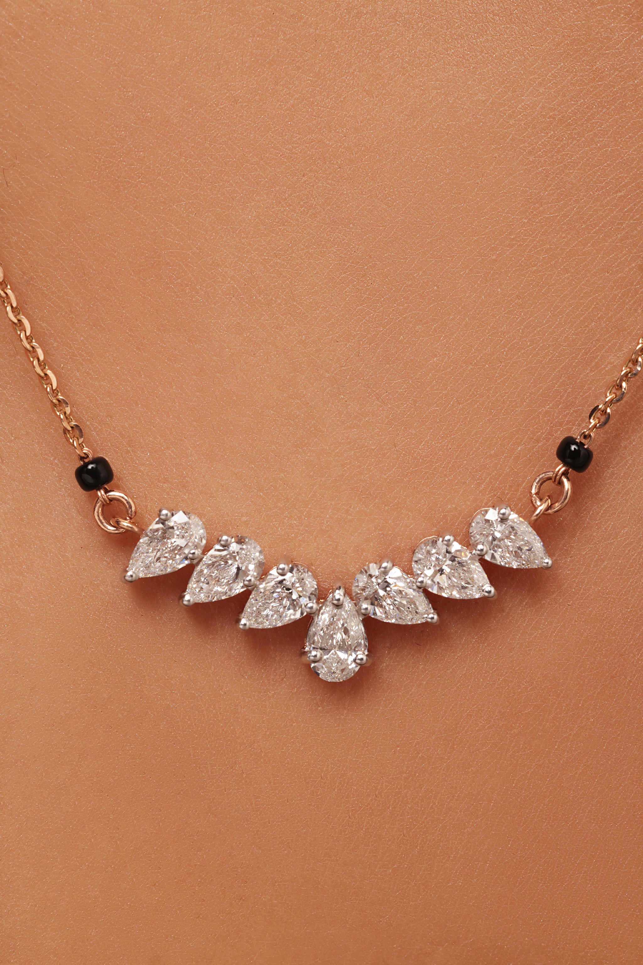 Pear cut diamond tanmania