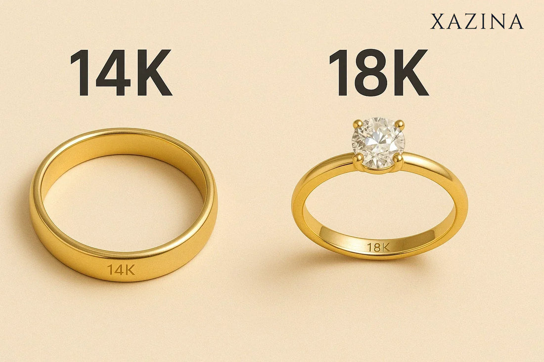Your Guide to 14K and 18K Gold: Purity Percentages, Hallmarks, and Carat Numbers Explained