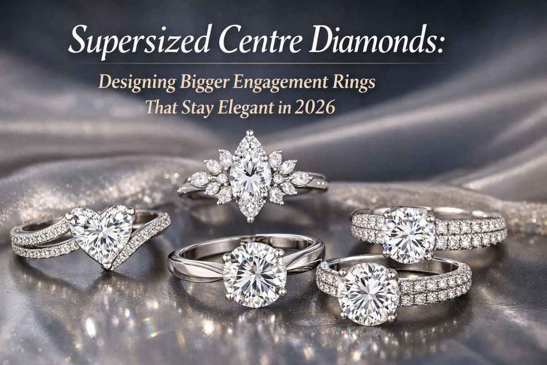 Supersized Centre Diamonds: Designing Bigger Engagement Rings That Stay Elegant in 2026