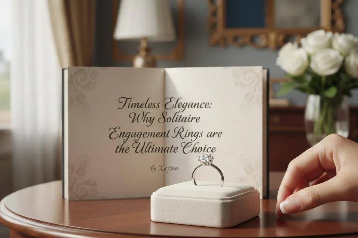 Timeless Elegance: Why Solitaire Engagement Rings are the Ultimate Choice by Xazina