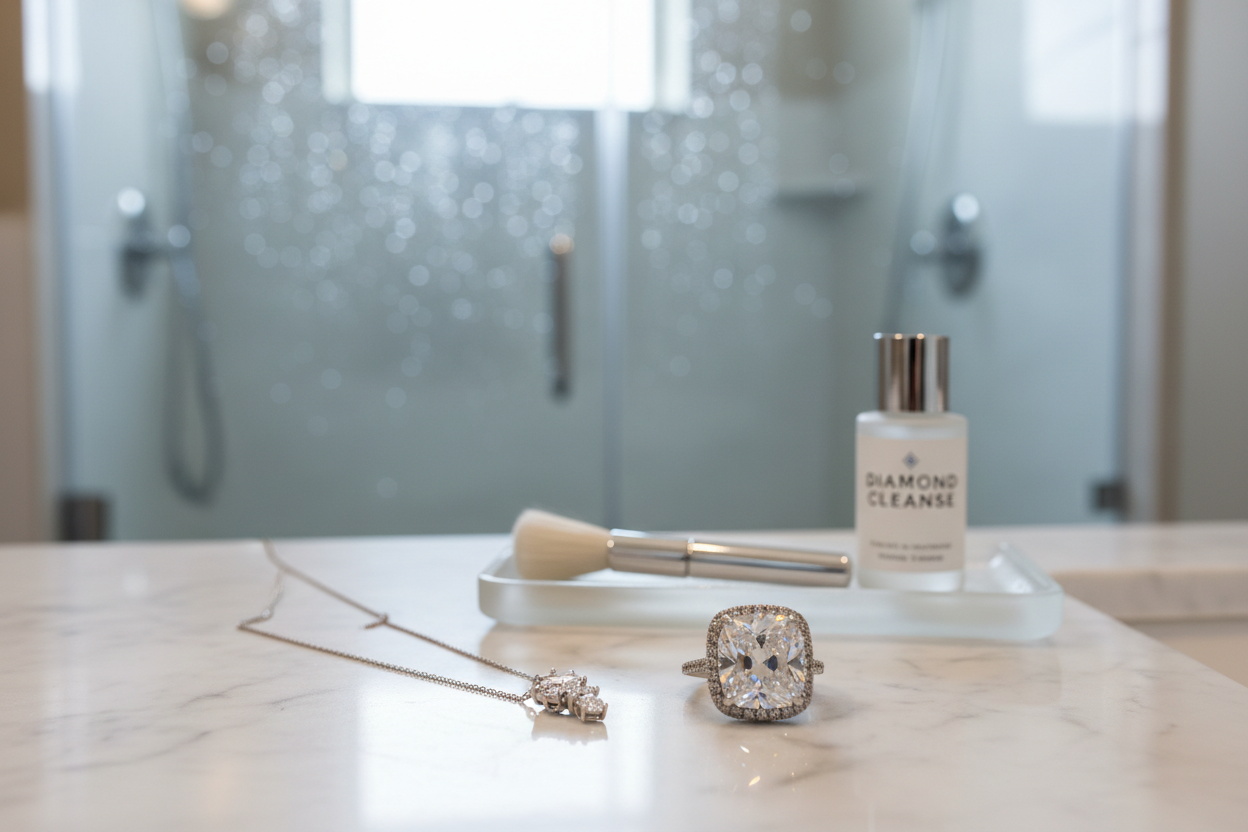 Can You Shower with Diamond Jewelry? Expert Care Tips by Xazina