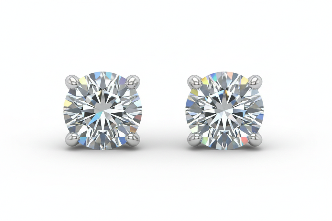 Classic Diamond Studs