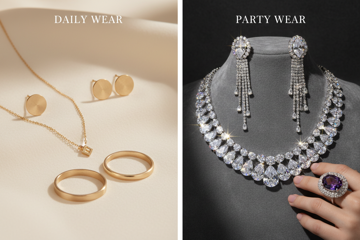 Daily vs party wear: picking your finish