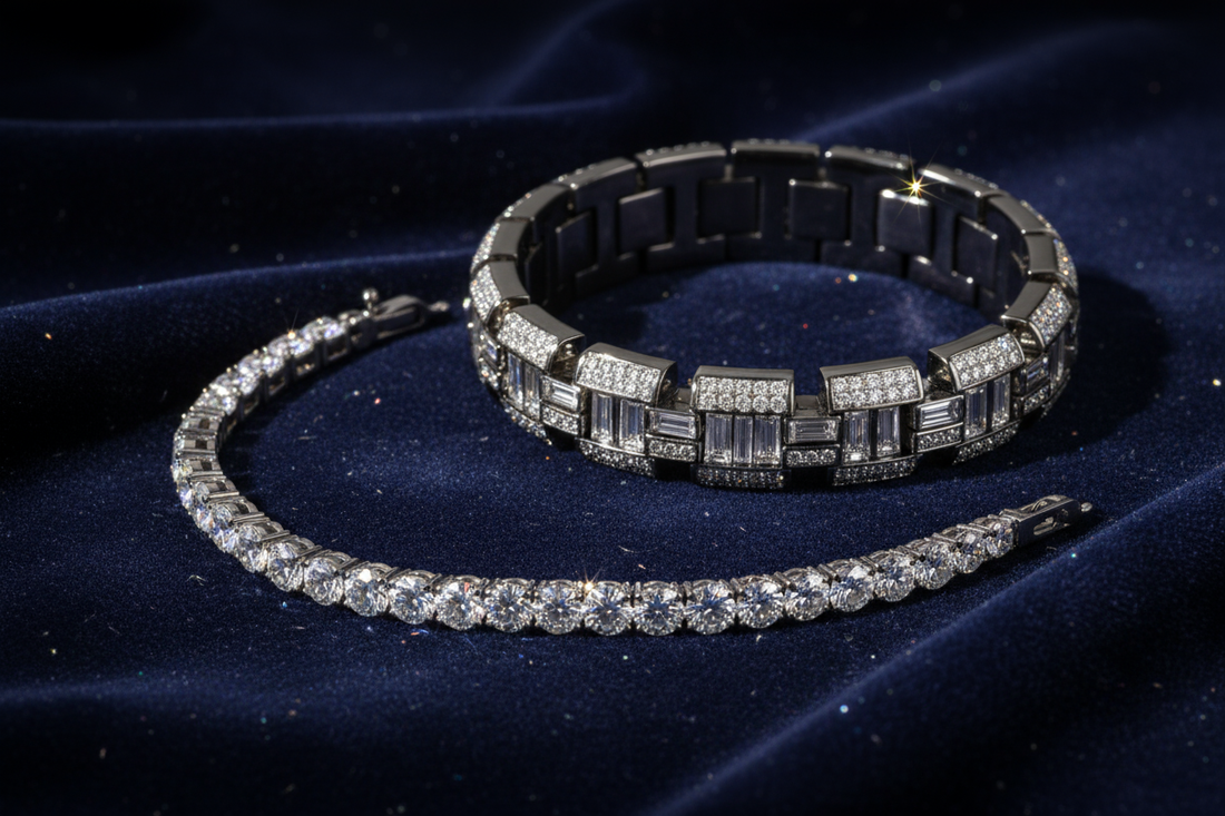 Diamond Bracelets: A Touch of Brilliance for Both Her and Him