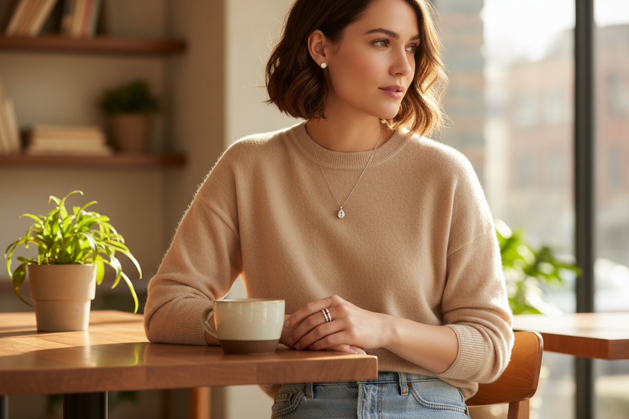 Everyday Looks with Lab-Grown Jewellery