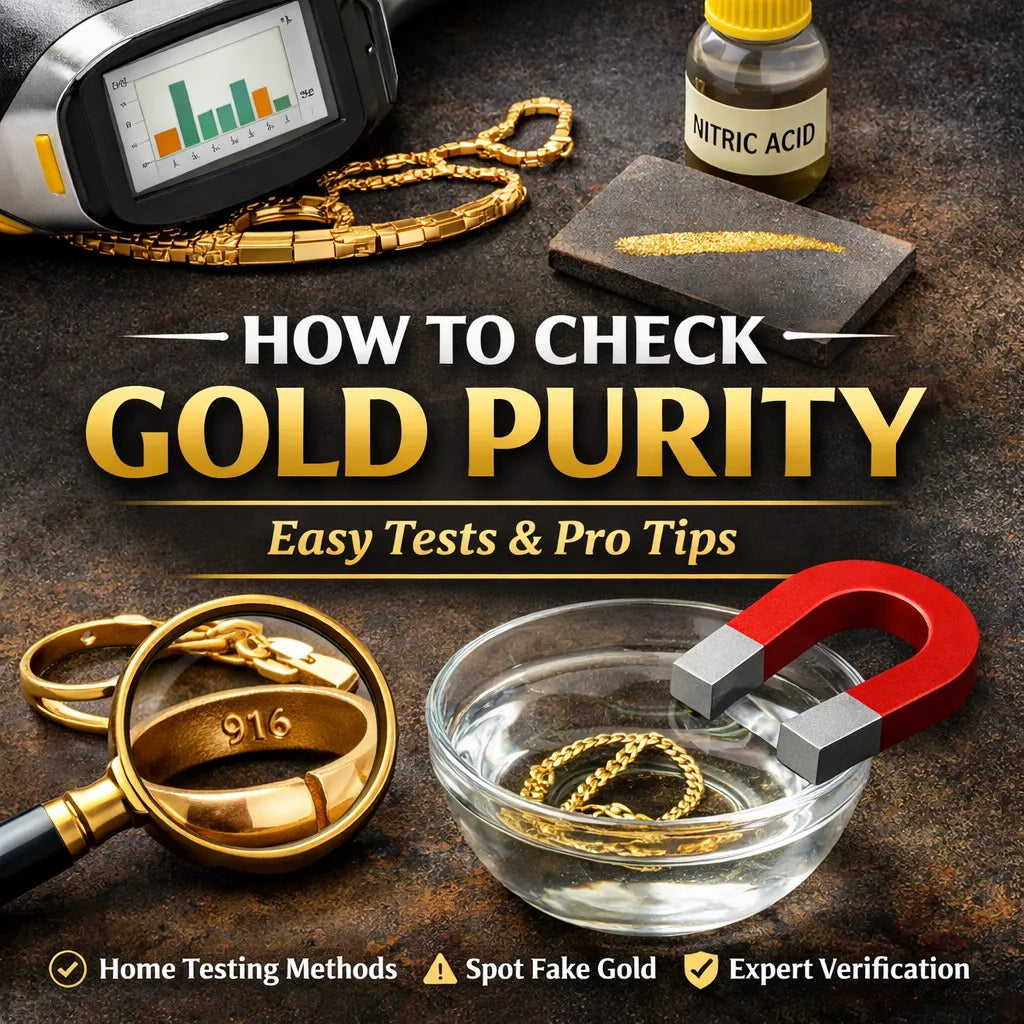 How to Check Gold Purity: Easy Tests to Verify Real Gold at Home