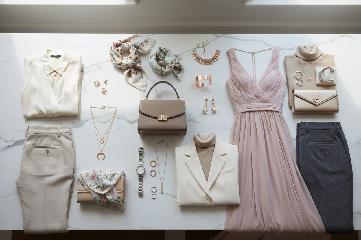 Jewelry and Wardrobe Coordination