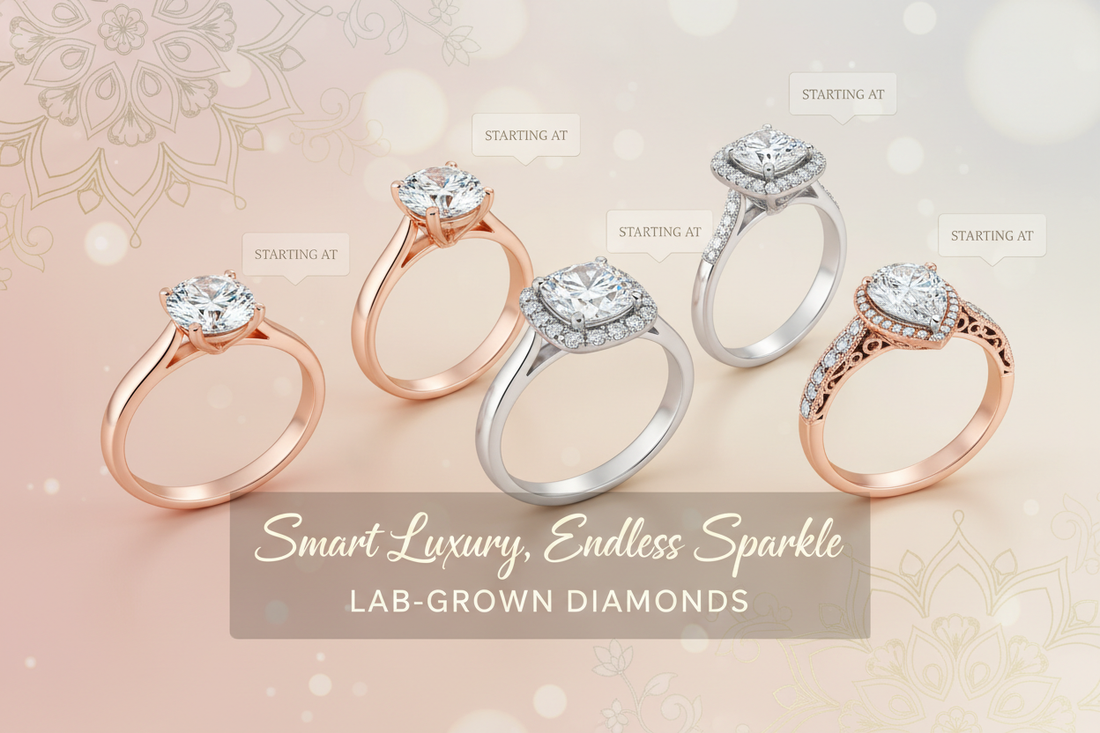 Love Doesn’t Have to Cost a Fortune: Affordable Lab Grown Diamond Engagement Rings Online India
