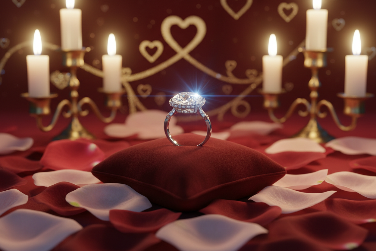 Ready to Pop the Question? Make it Unforgettable This Valentine's Day with Xazina Diamonds!