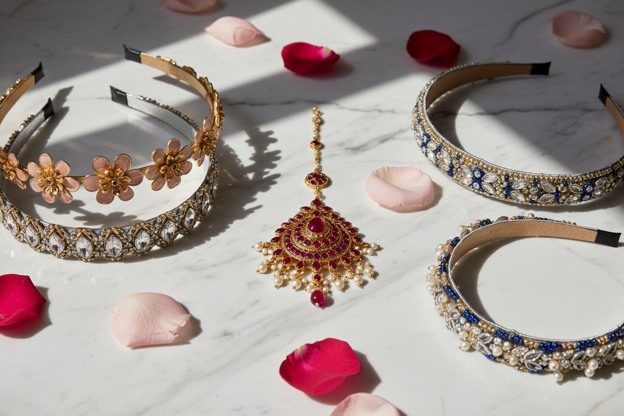 Maang Tikka or headbands?