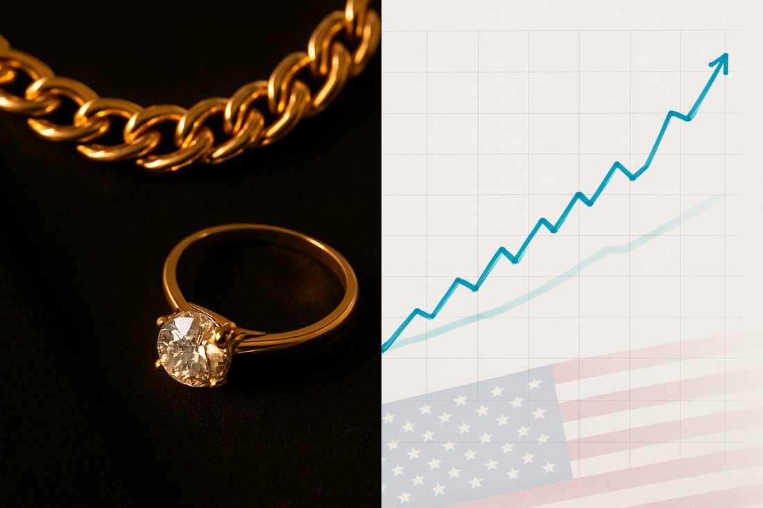 How New USA Jewellery Tariffs Could Influence Gold &amp; Diamond Jewellery Prices in India
