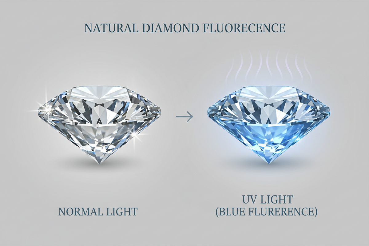 Diamond Fluorescence Explained Effects on Natural Diamonds & Value