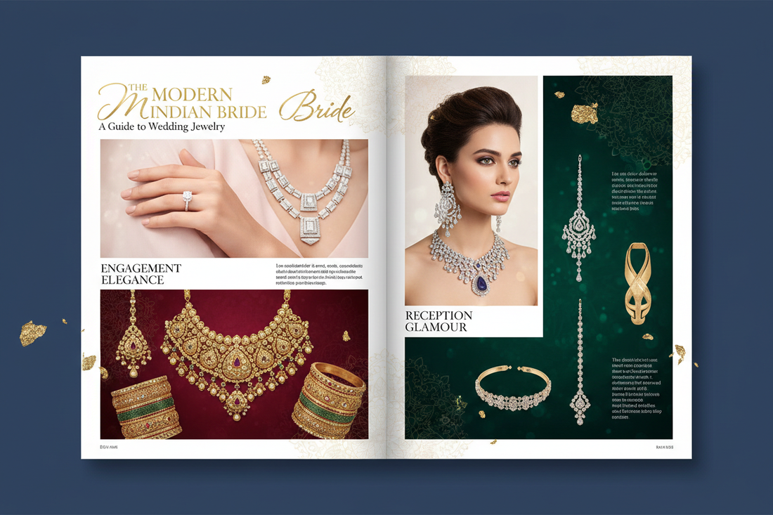 Wedding Jewelry Guide for Modern Indian Brides: Engagement, Wedding & Reception