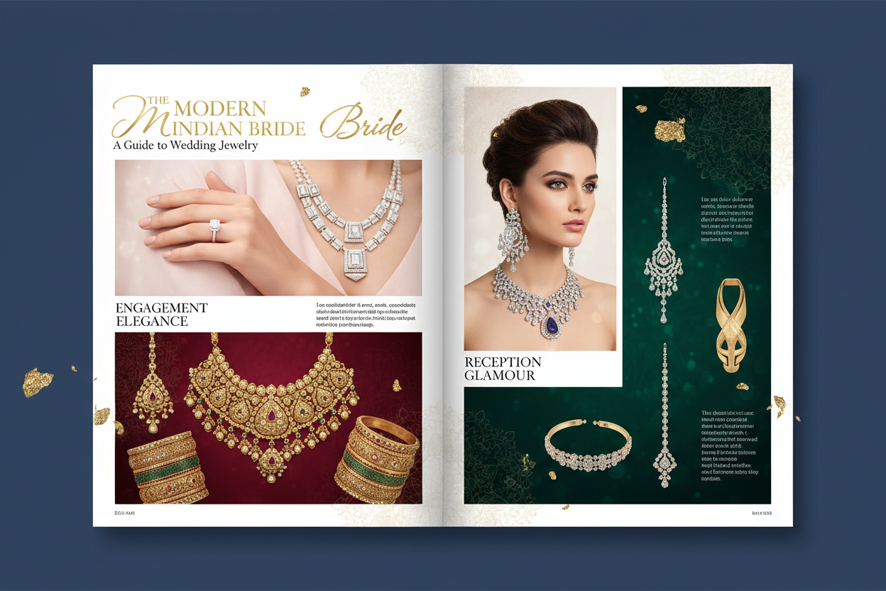 Wedding Jewelry Guide for Modern Indian Brides: Engagement, Wedding & Reception