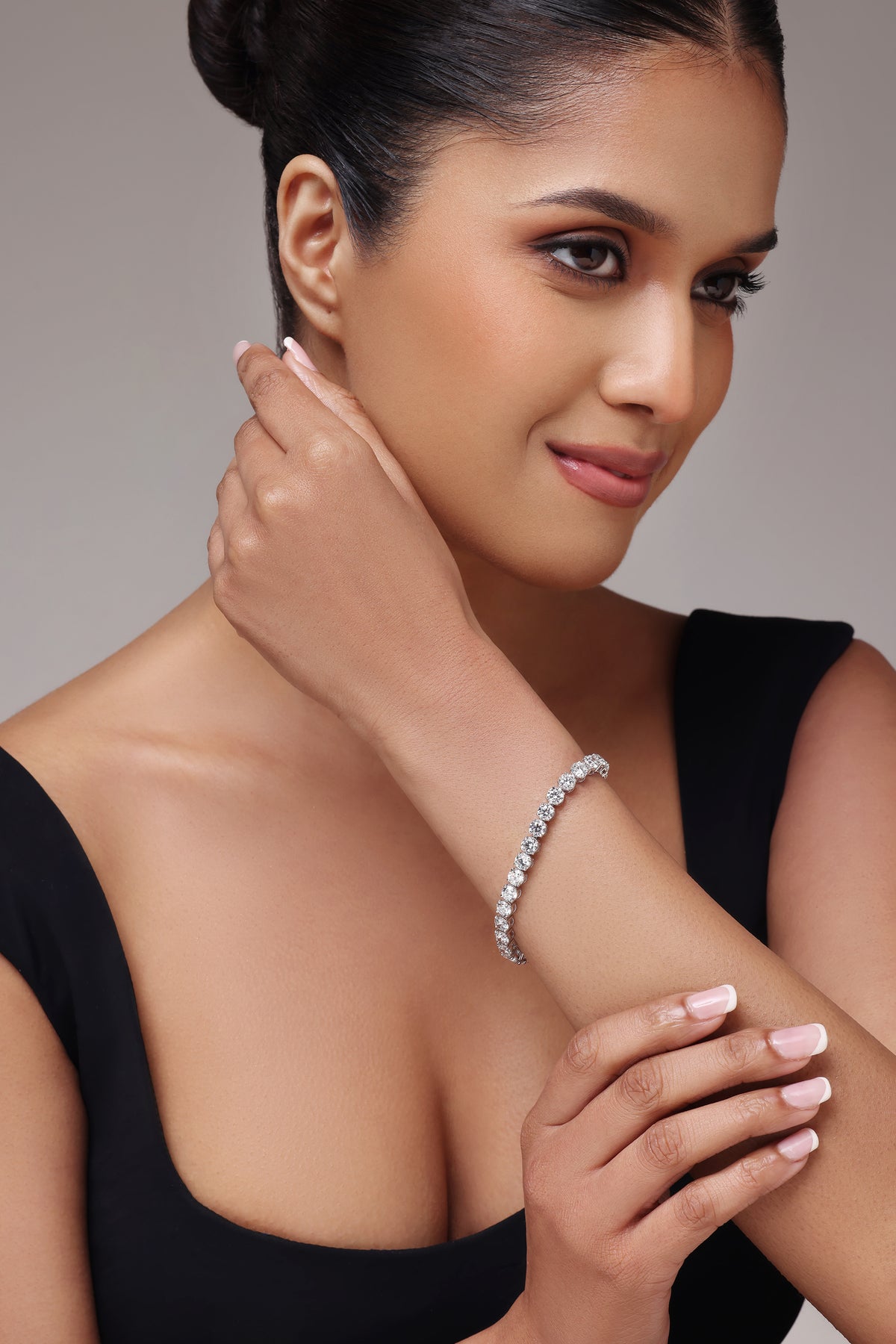 0.43CT ROUND TENNIS BRACELET