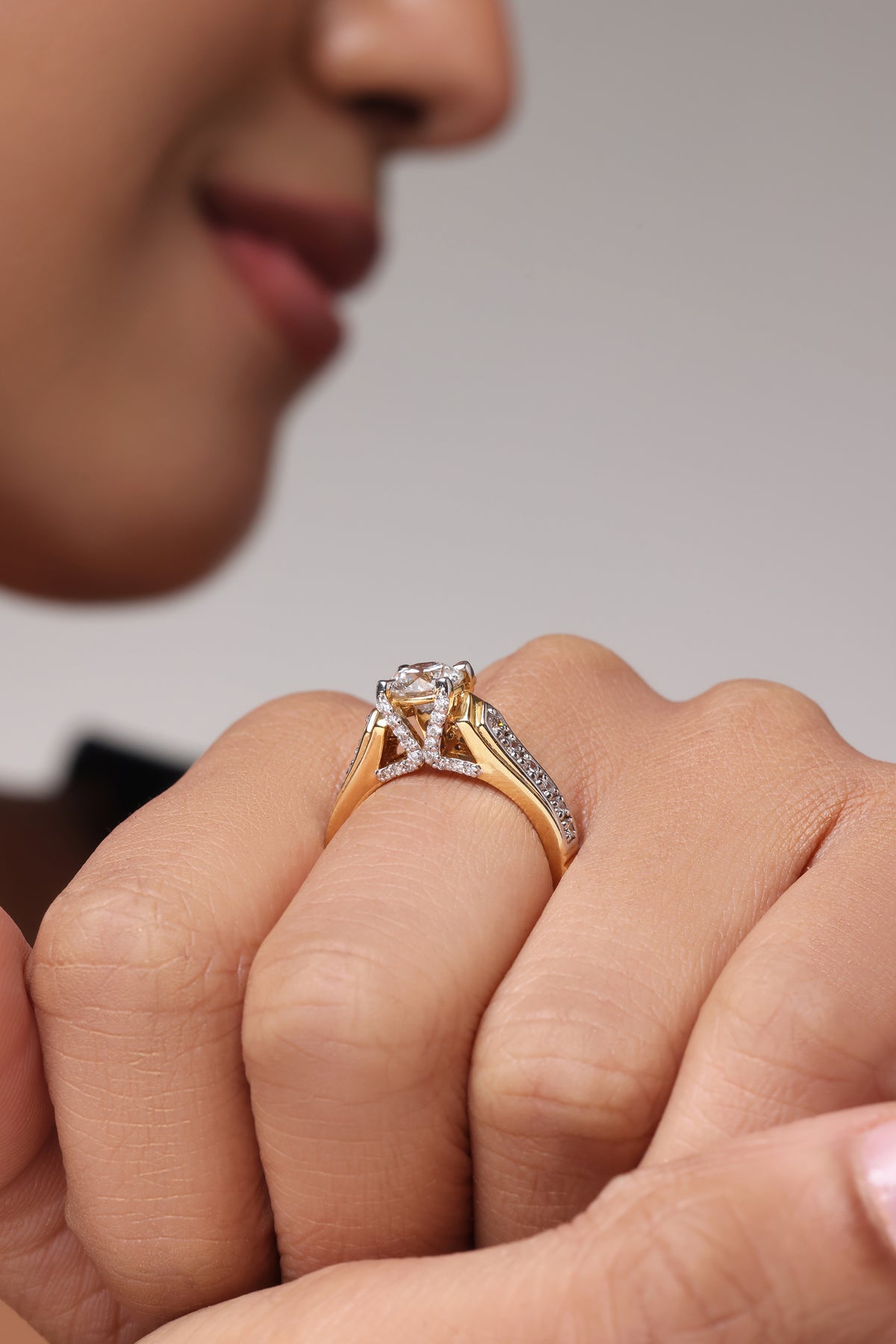 1.49 Ct Round Solitaire Diamond Ring