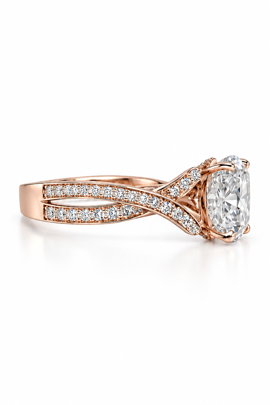 5ct cushion cut solitaire ring