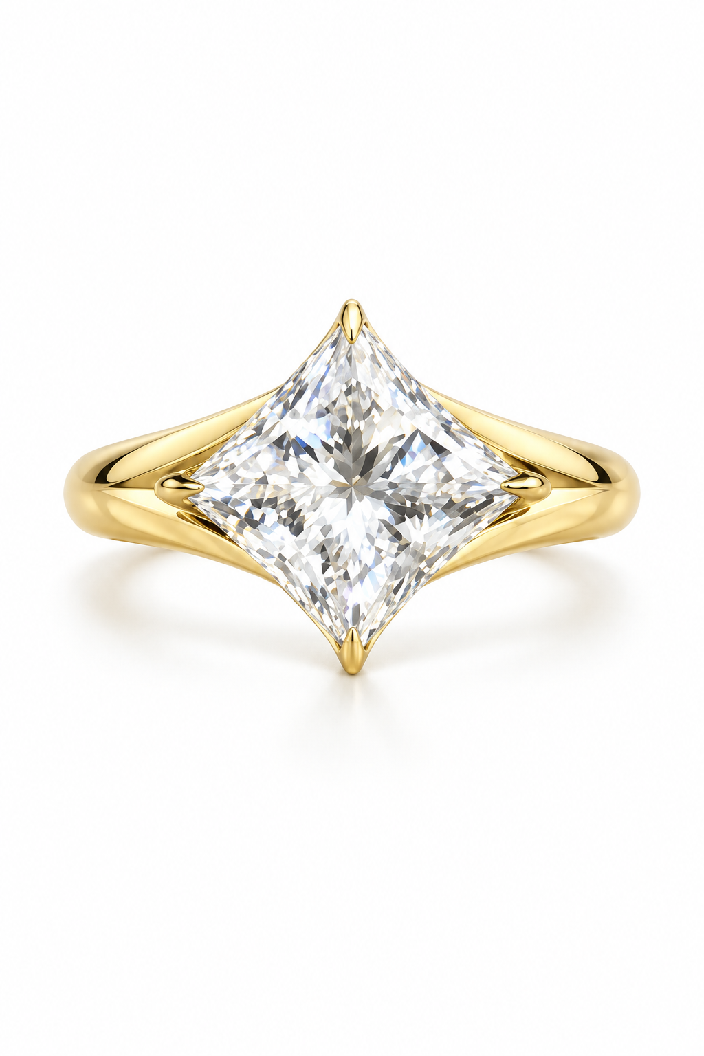 Princess Cut Solitaire Ring