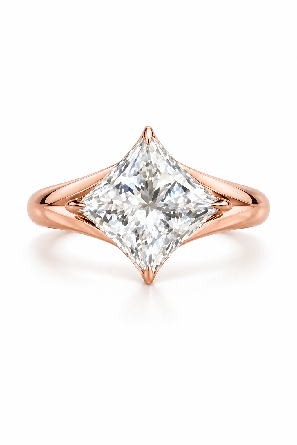 Princess Cut Solitaire Ring