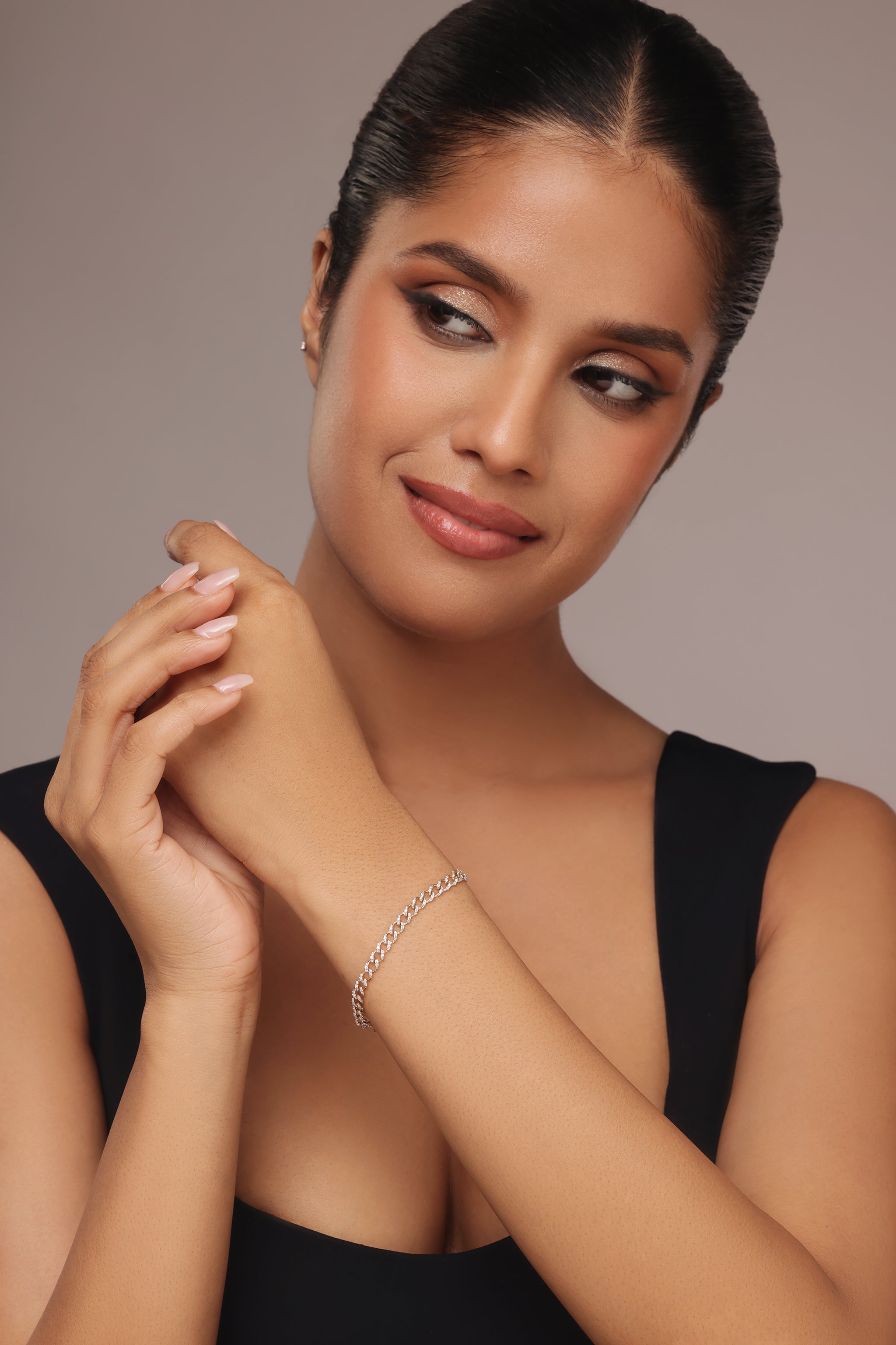 Pavé Diamond Cuban Link Bracelet