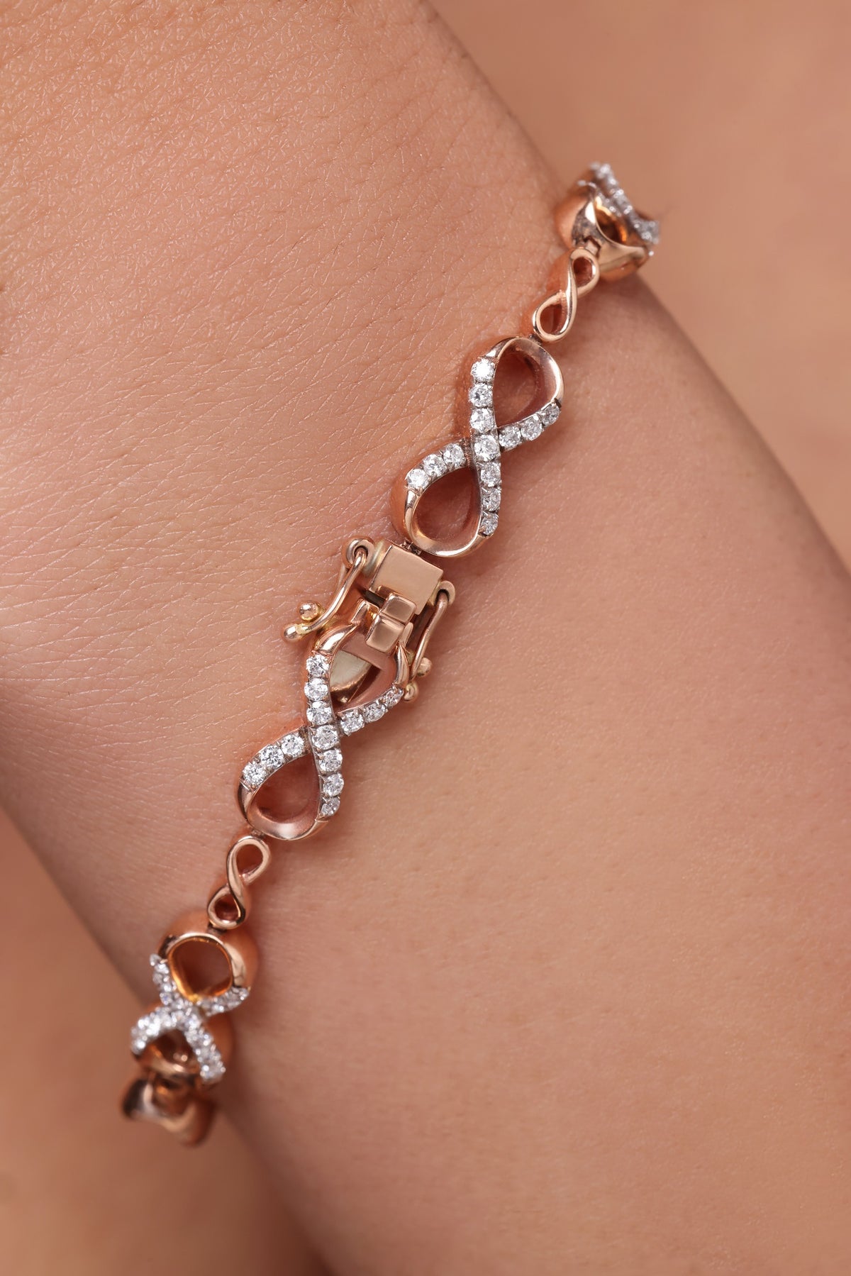 Diamond Infinity Tennis Bracelet