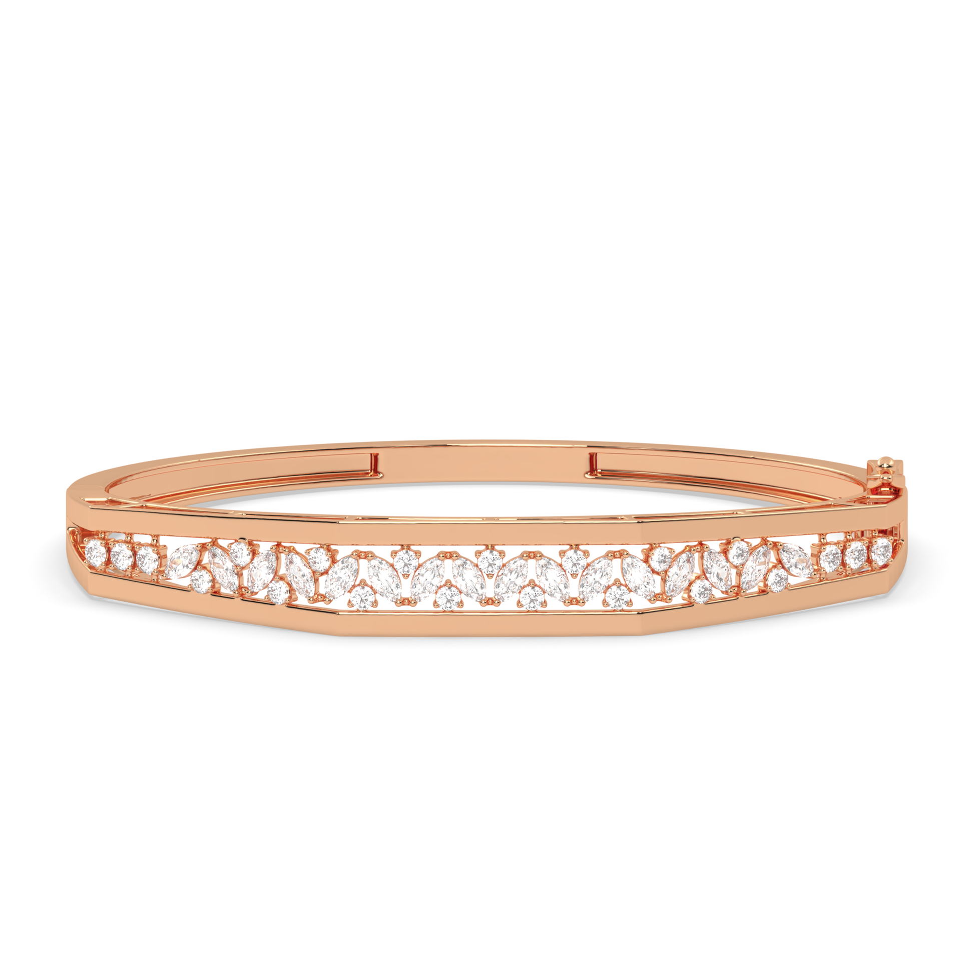 Marquise and Round Oval Bracelet