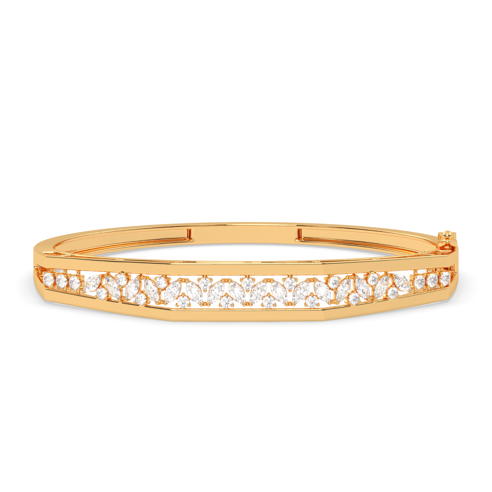 Marquise and Round Oval Bracelet