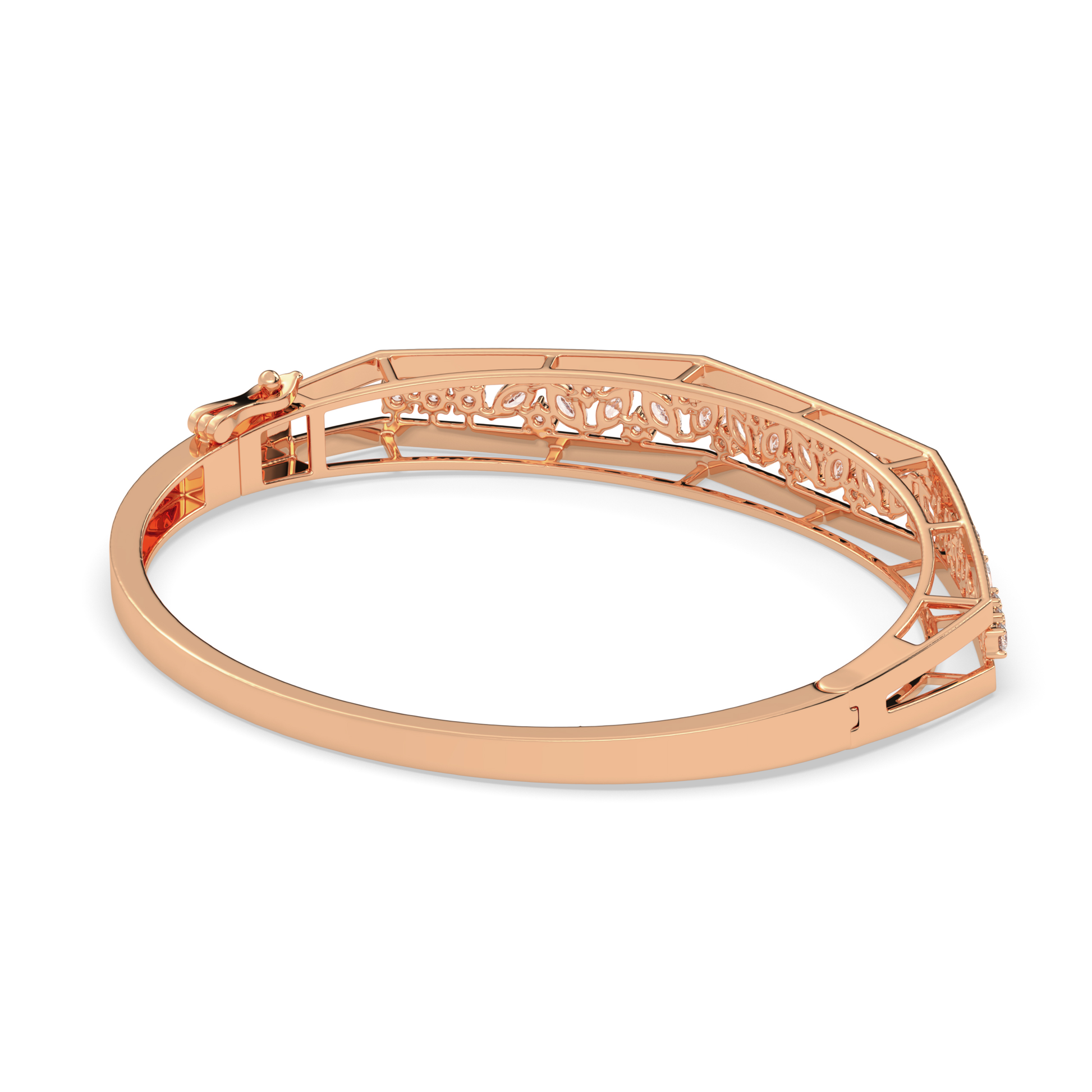 Marquise and Round Oval Bracelet