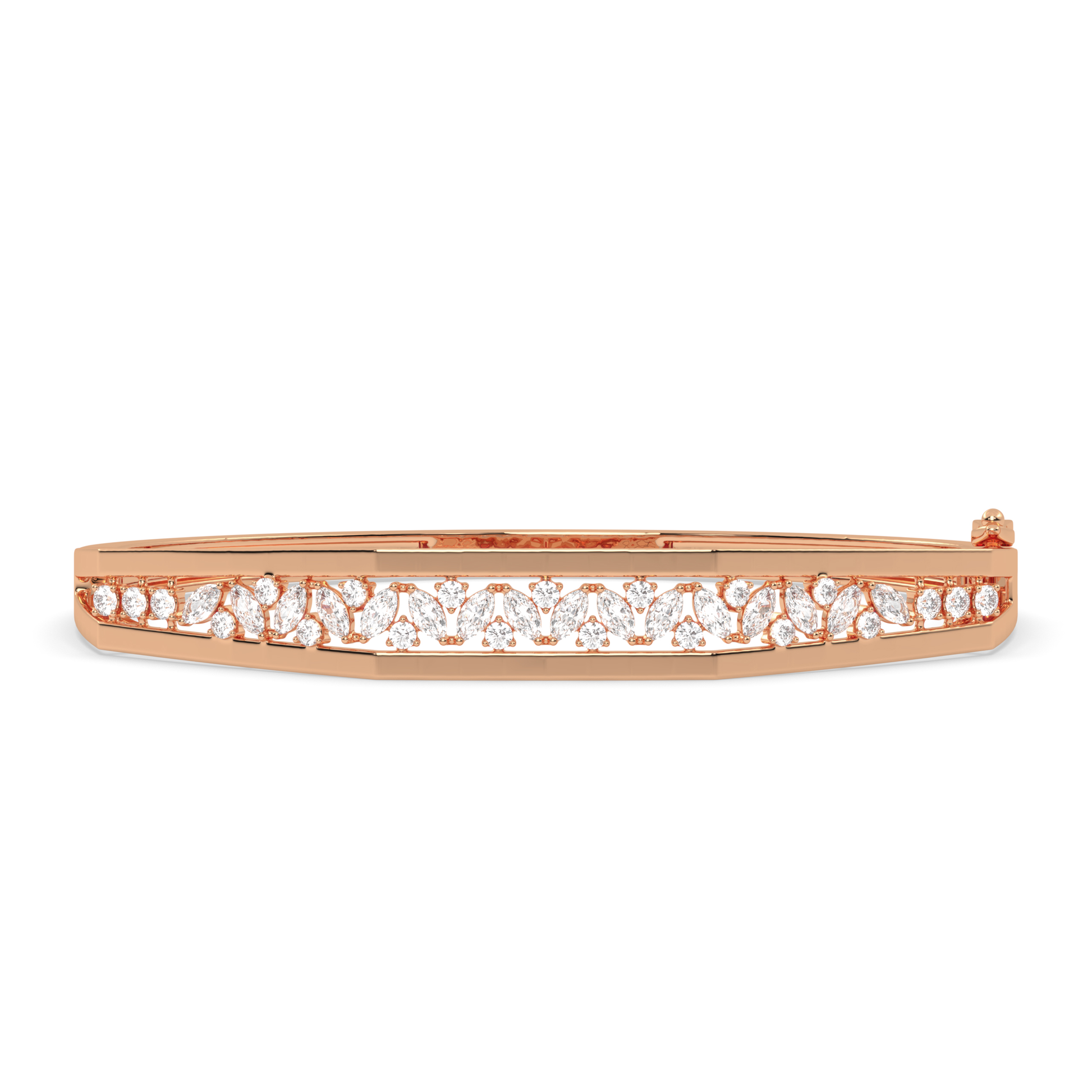 Marquise and Round Oval Bracelet