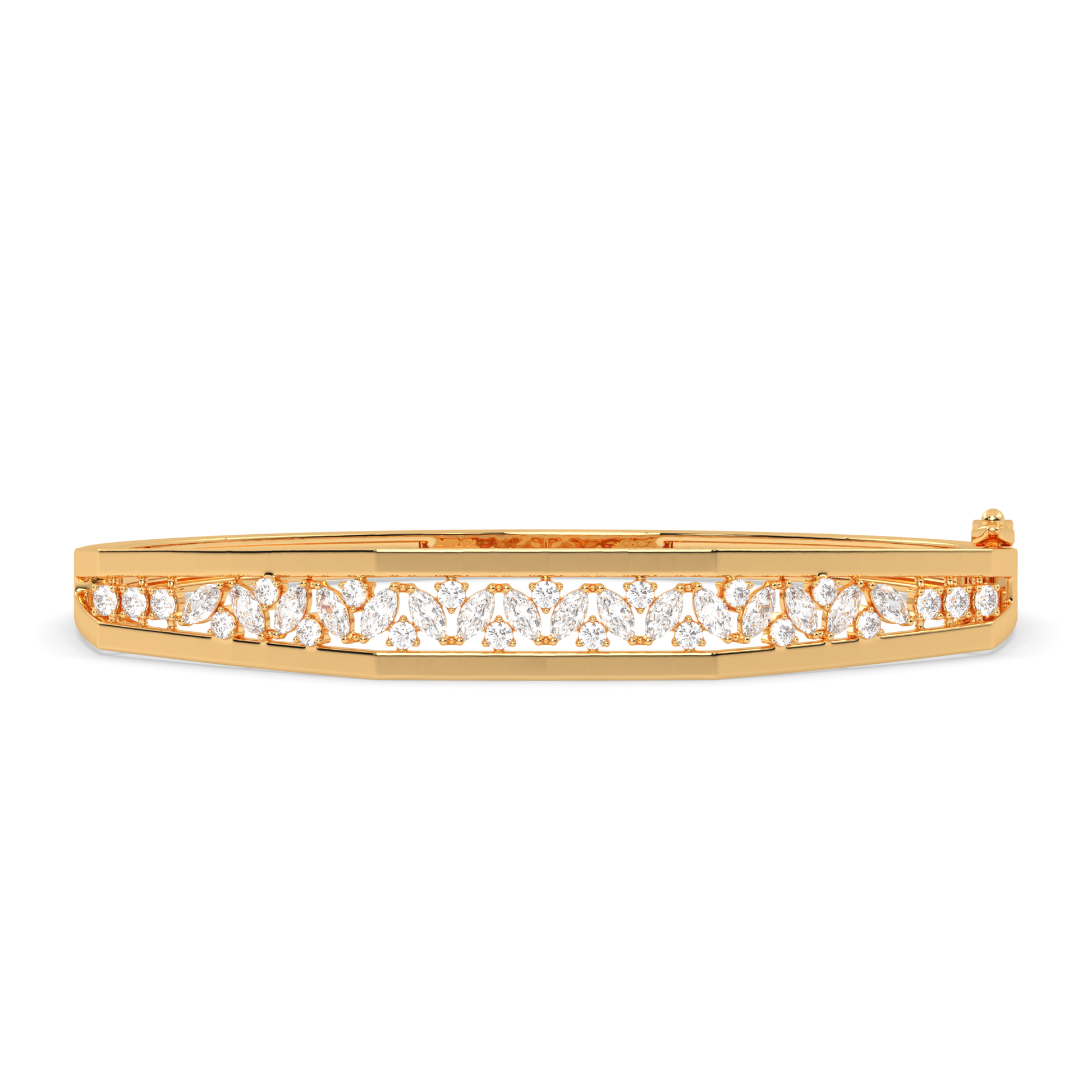 Marquise and Round Oval Bracelet