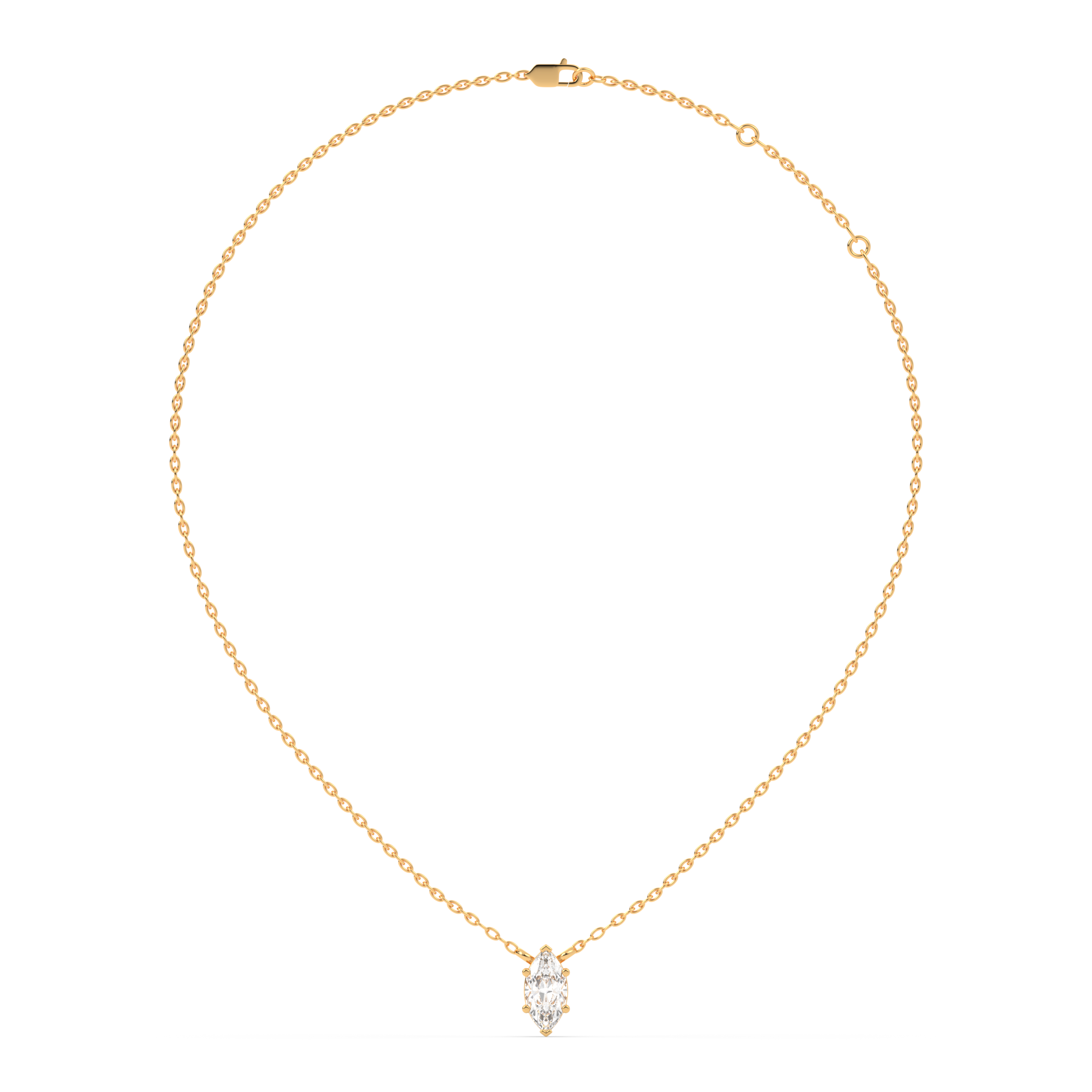 Marquise Diamond Pendant