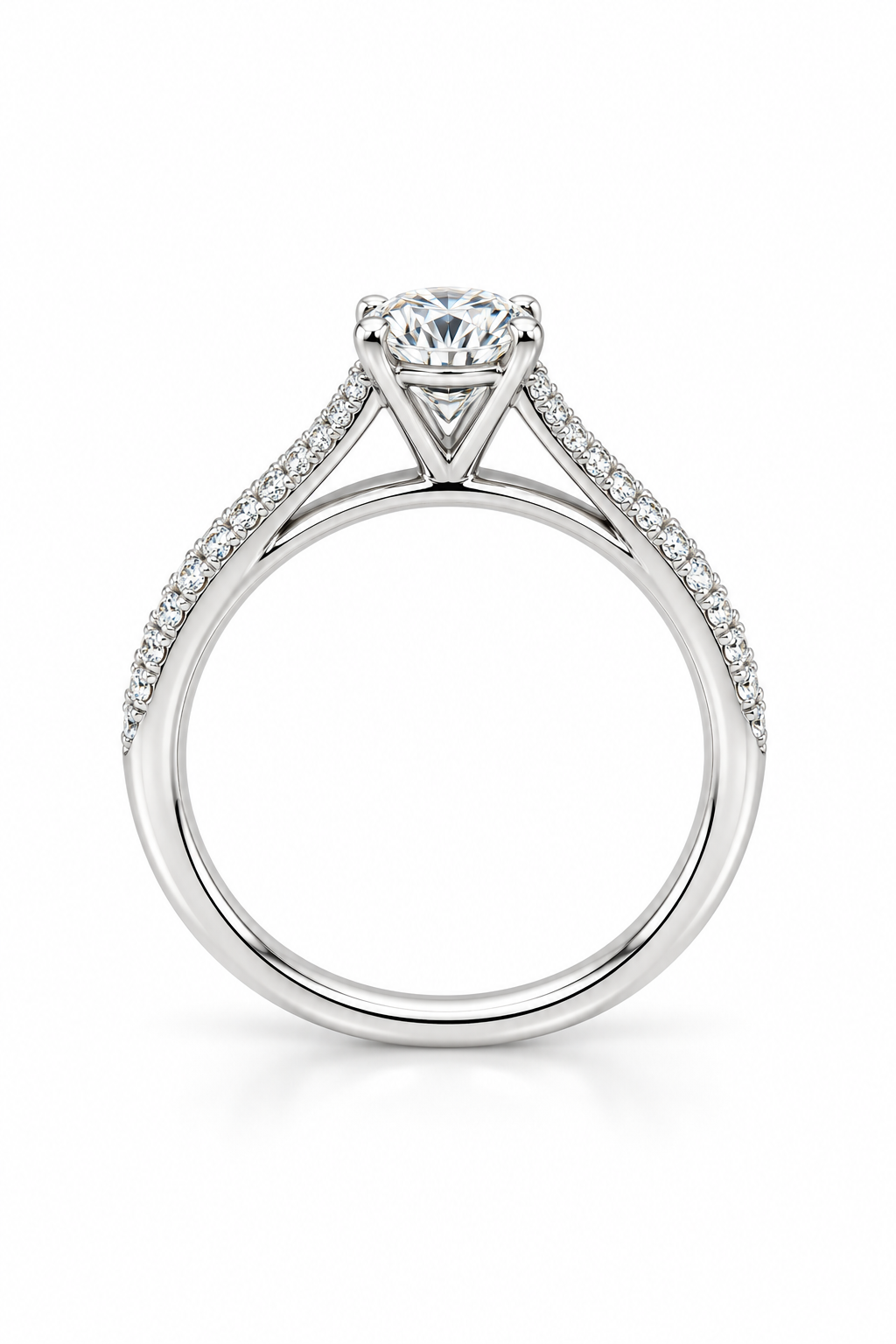 1.33 Ct Round Solitaire Diamond Ring