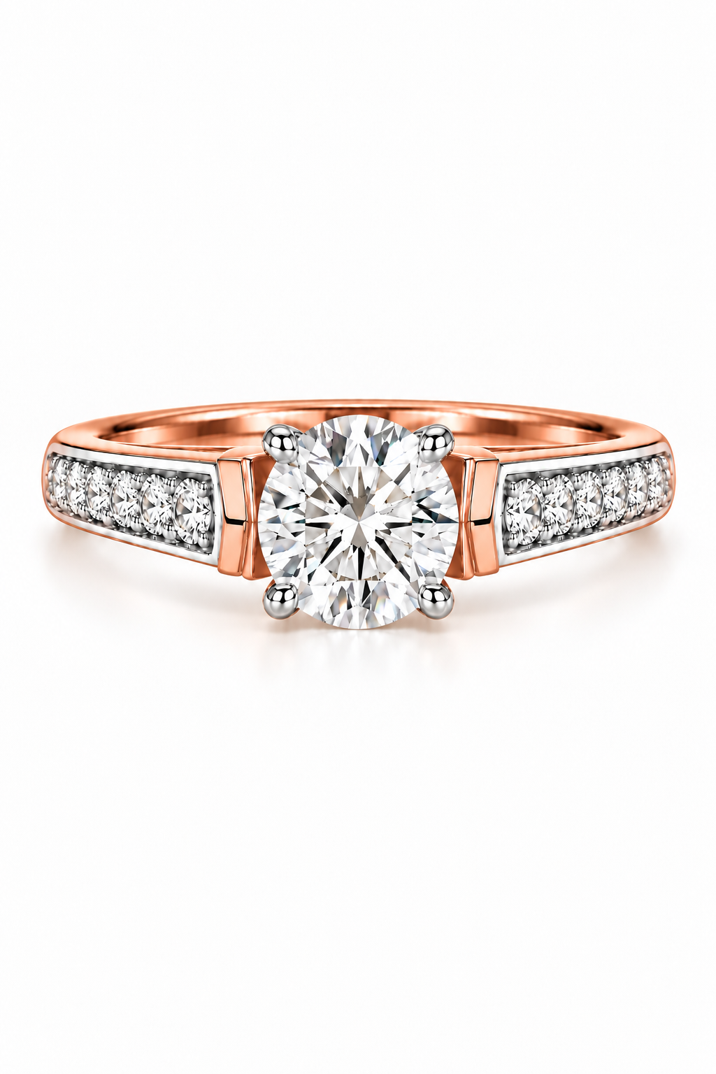 1.49 Ct Round Solitaire Diamond Ring