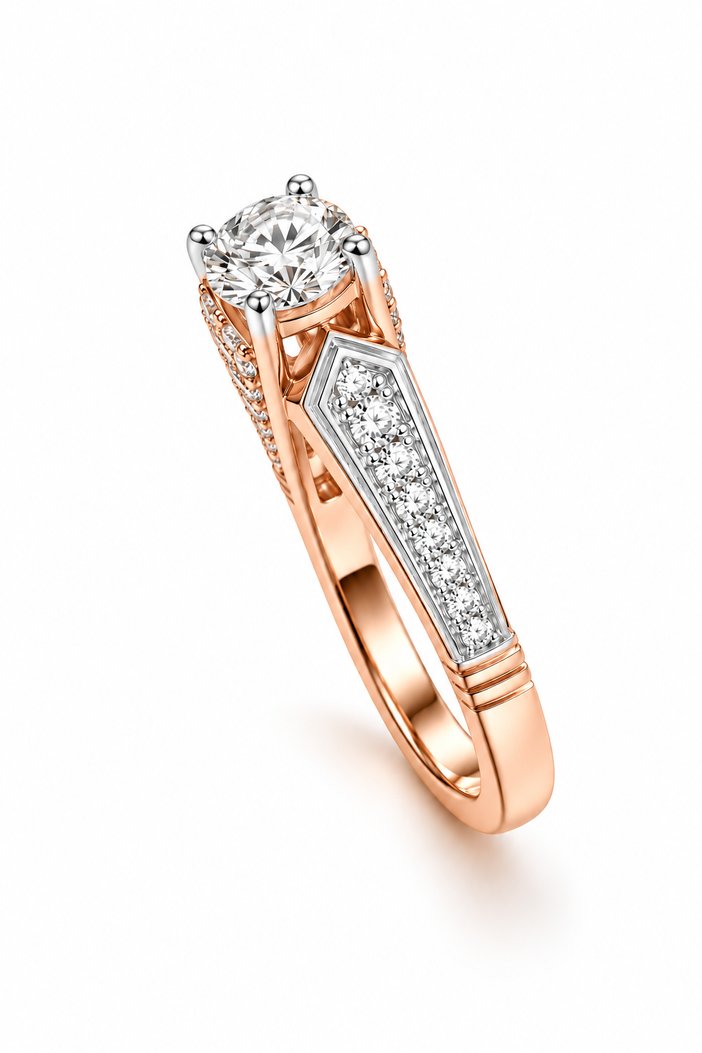 1.49 Ct Round Solitaire Diamond Ring
