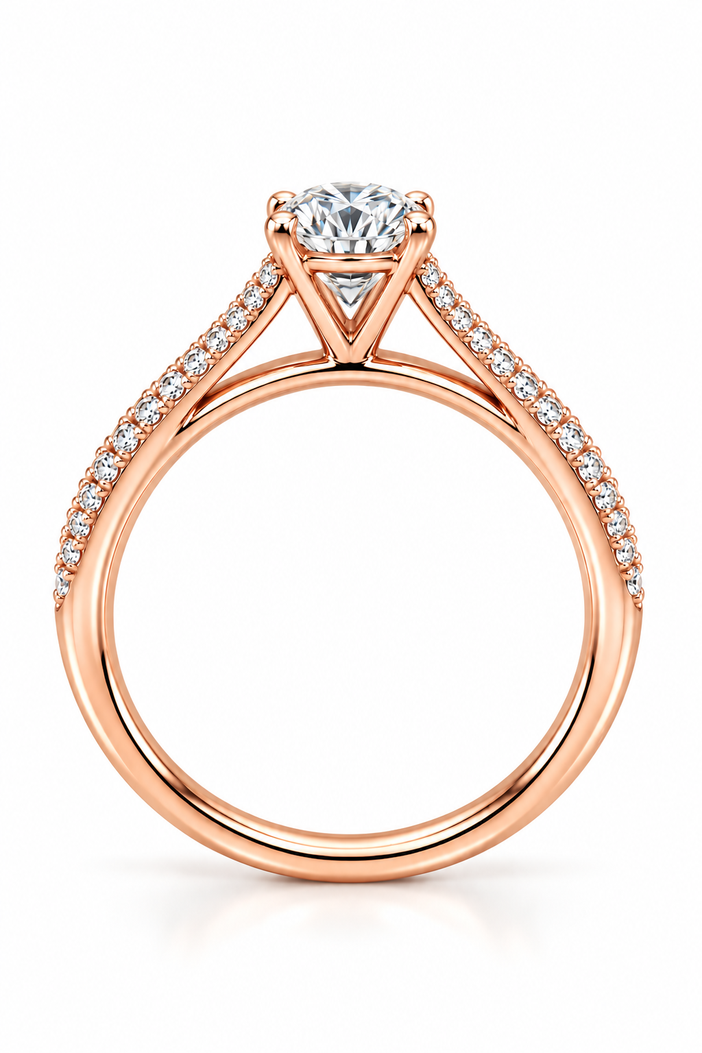1.33 Ct Round Solitaire Diamond Ring