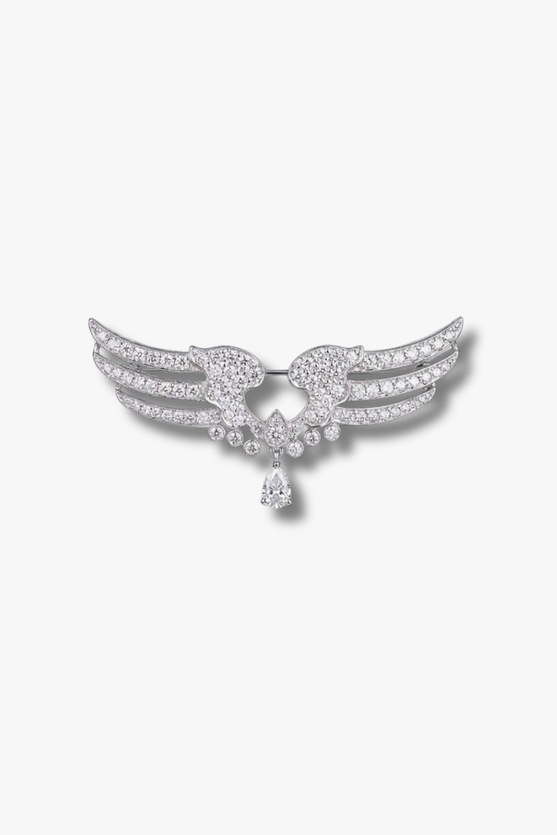 Falcon Wings Brooch