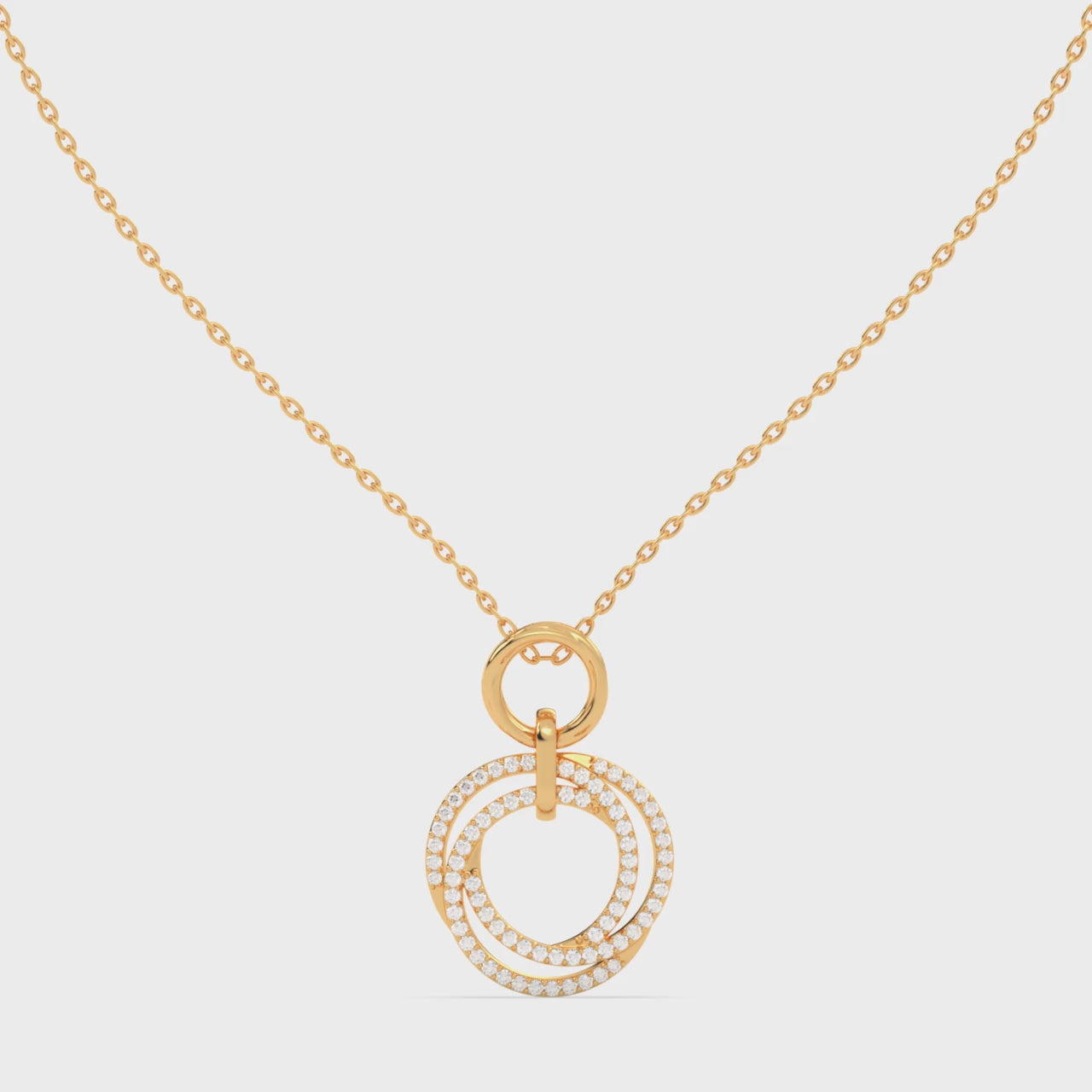 Load video: Eternal Infinity Diamond Pendant