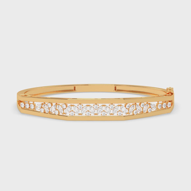Marquise and Round Oval Bracelet