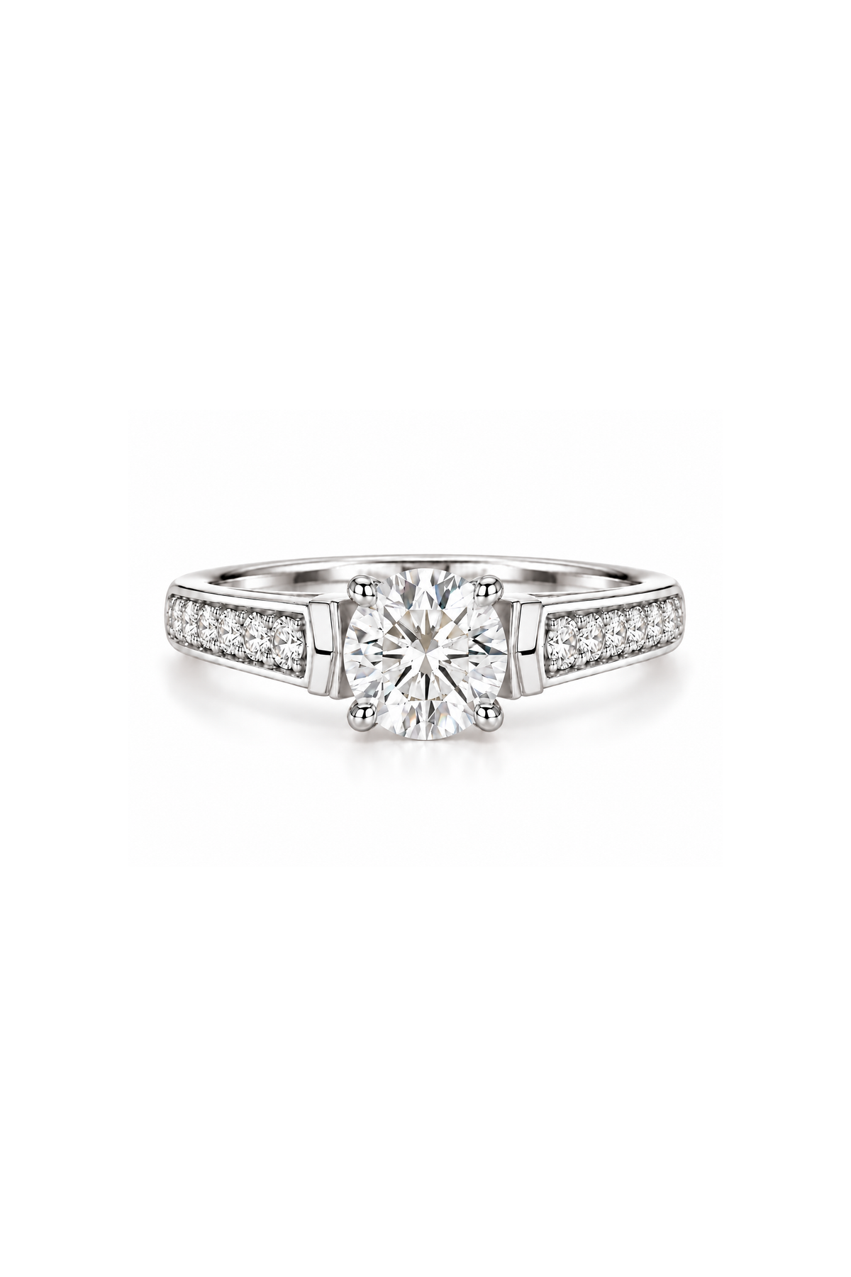 1.49 Ct Round Solitaire Diamond Ring